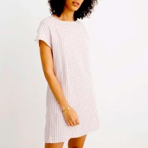 Madewell Daphne linen button back dress